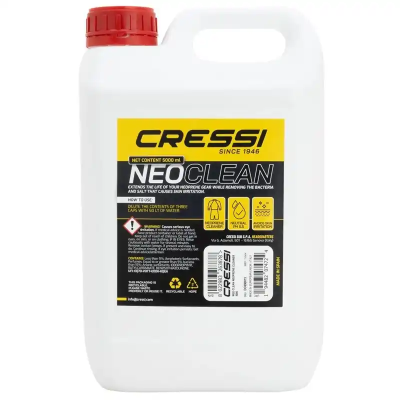Offre Du Jour Bactéricide Cressi Neo Neoprene Cleaner - 5 L