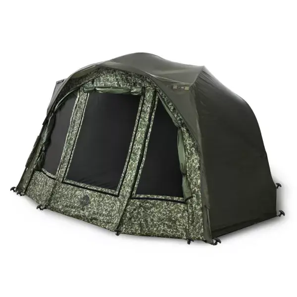 Satisfait Ou Remboursé DELPHIN Brolly RAMBLER C2G, 260x180x140cm, vert-camouflage, Tente, 101002536