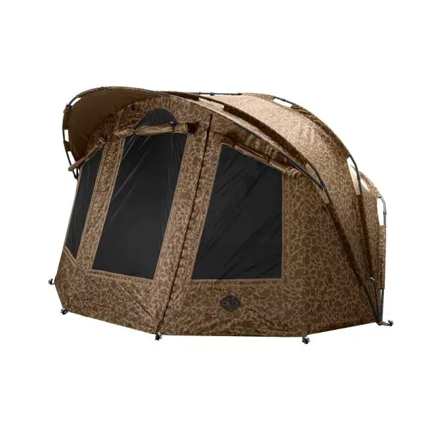 DELPHIN C3 LUX ClimaControl Carpath, 300x320x175cm, marron-camouflage, Tente, 101000356 Nouveauté