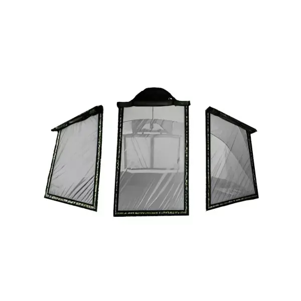 Livraison Express DELPHIN Ensemble de fenêtre C3 LUXC2G, 50x50x120cm, transparent, Fenêtre de Tente, 101002926