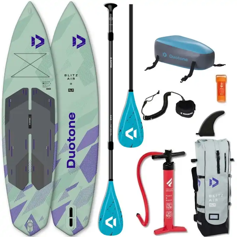 Solde Sup Paddle Gonflable Touring Duotone Blitz Air SLS 11.2 Option Kayak 2026