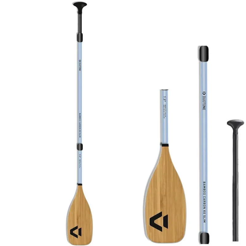 Haute Qualité Pagaie paddle Duotone Carbone Bamboo C60 170-220cm 3P