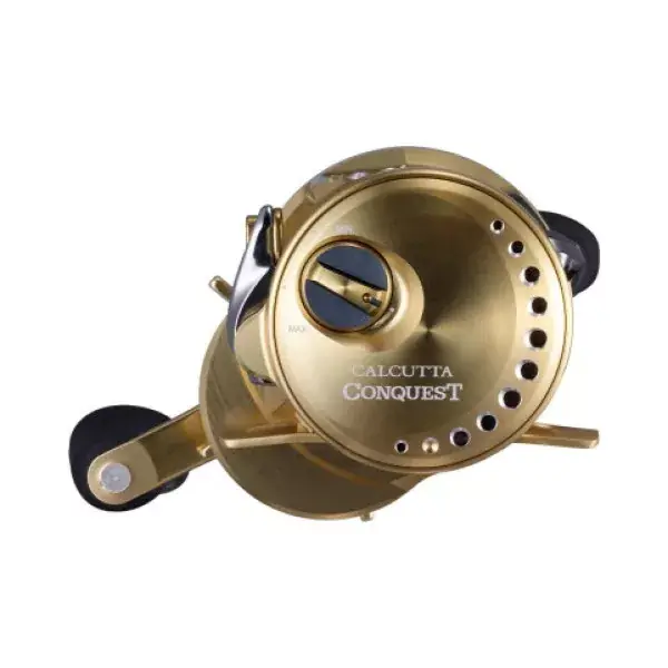 SHIMANO Calcutta Conquest 201 A, la gauche, Moulinet de pêche baitcast, Frein à Étoile, CTCNQ201A Expédié Aujourd'hui