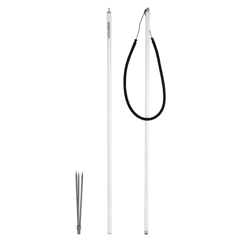 Dernier Modèle Pole spear Labrax 3 pointes Blanc