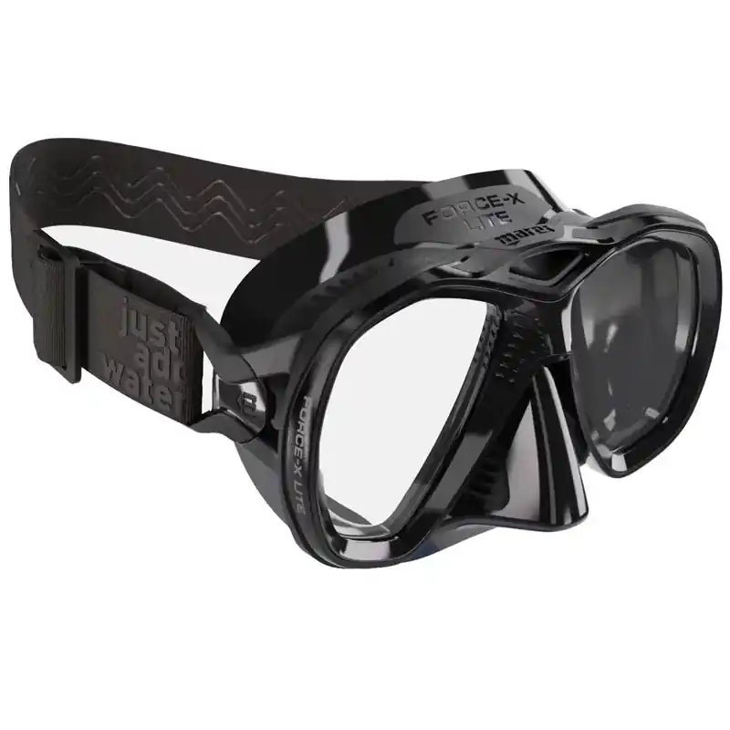 Masque de plongée Mares Force-X Lite - Noir Authentique