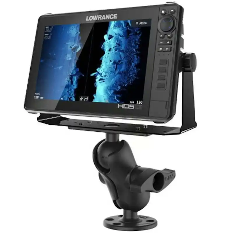 Prix Réduit Etrier de montage Ram Mount D-115-C bras court pour Lowrance et Garmin 9 à 12"