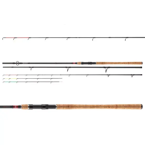 DAIWA Ninja X Method Feeder , 6 elements, Canne À Pêche Au Feeder Prix Choc