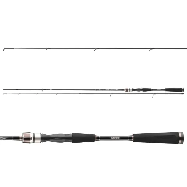 Authentique DAIWA Exceler Solidtip Spin, 2 elements, Canne à pêche spinning