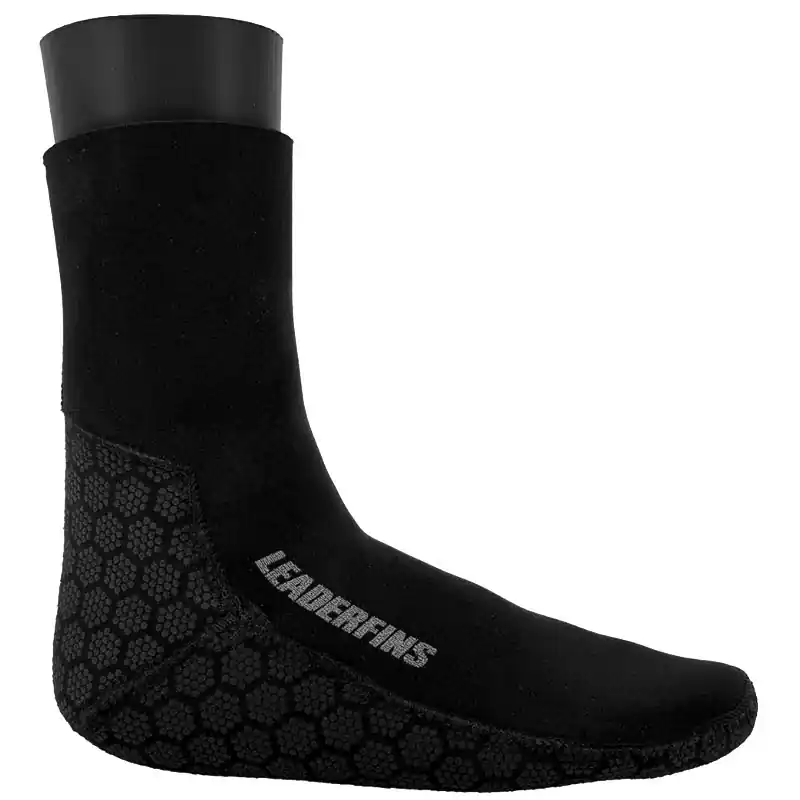 Chaussettes Leaderfins Pro Black Long Socks 3mm-XL Quantité Limitée
