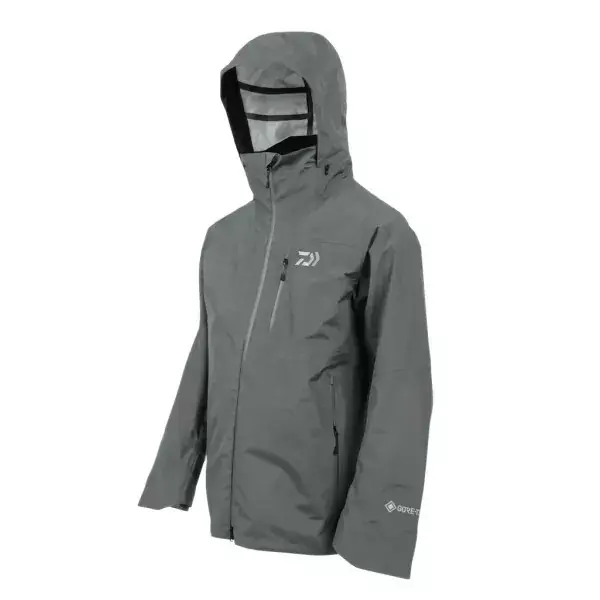 Populaire DAIWA Gore-Tex Rain Jacket, gris, Imperméable