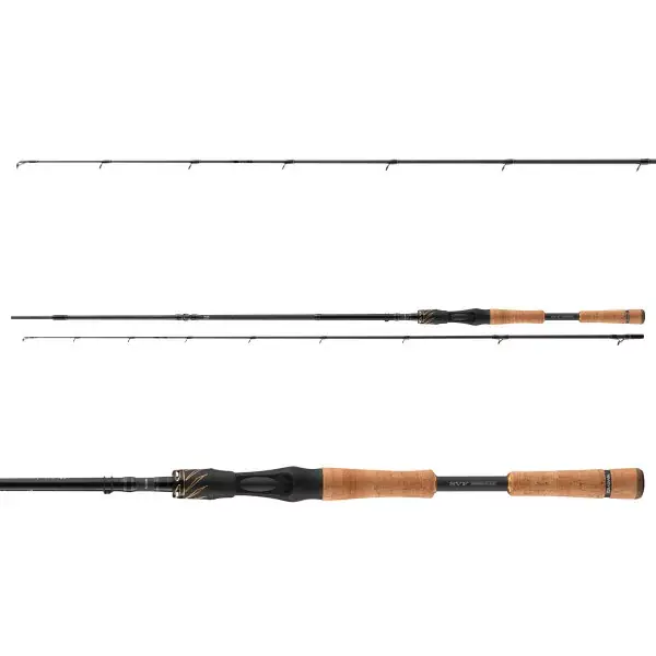 Promotion DAIWA MORETHAN SHAD ATTACK, 2,1m, 6,89ft, 14-42g, 2 elements, Canne À Pêche Appât, 11116-210