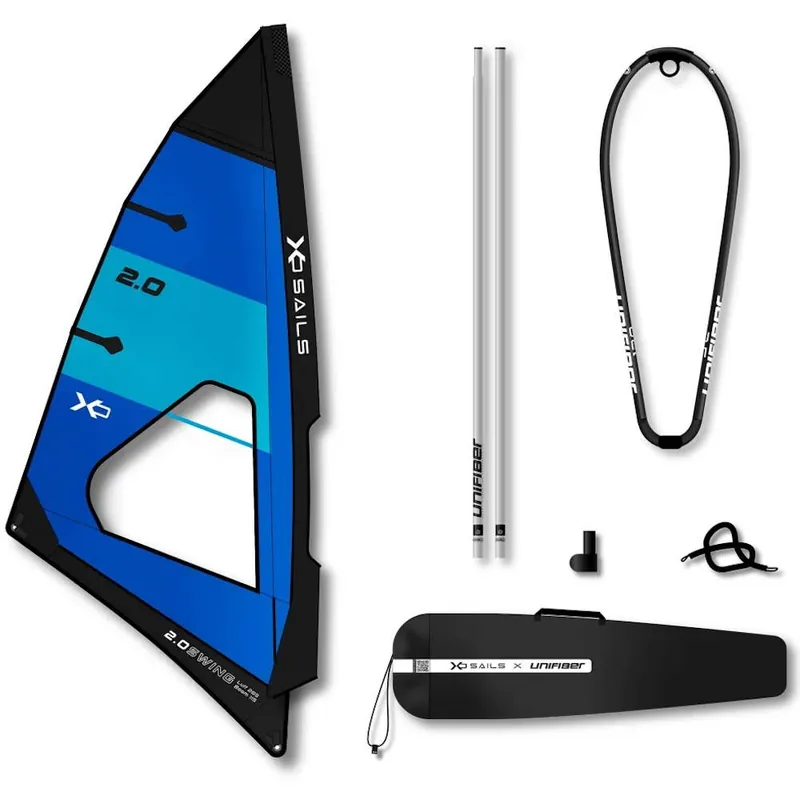 Prix Bas Gréement WindSup Complet Unifiber Swing Dacron Complete Rig ALU 2.0