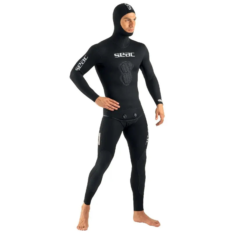 Acheter Direct Ensemble de combinaison Seac sub Shark Homme – 7 mm – Taille XXL OCCASION GRADE A