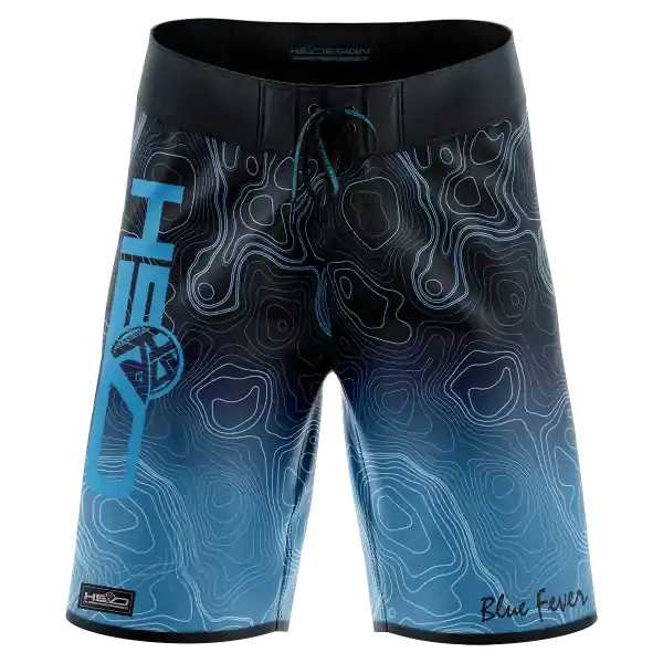 HOTSPOT DESIGN Ocean Performance Bathymetrie, noir-bleu, Maillot De Bain Expédié Aujourd'hui