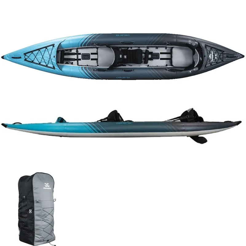 Certifié Kayak gonflable Aquaglide Chelan 155 OCCASION GRADE C