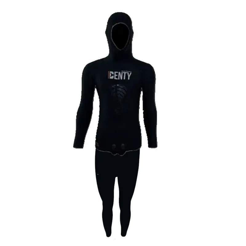 Soldes Combinaison de chasse sous marine Denty Spearfishing Black Panther 7 mm
