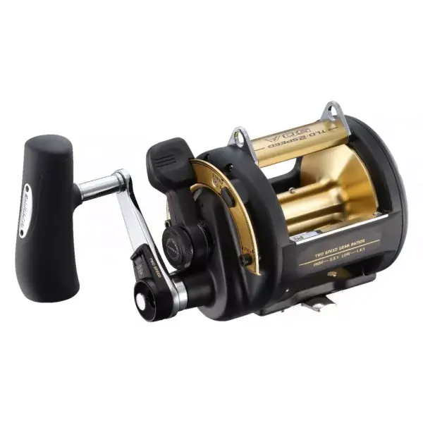Super Prix SHIMANO TLD II A, droite, Moulinet multi-vitesse 2 vitesses, Frein à Levier