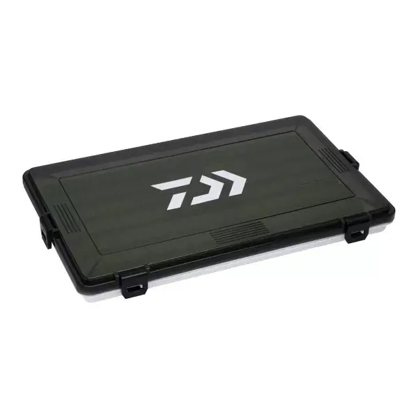Nouvelle Collection DAIWA D-BOX LSU TACKLE SYSTEM, Boîte De Petites Pièces, 34,4x21,5x3,3cm, noir, 14313-000