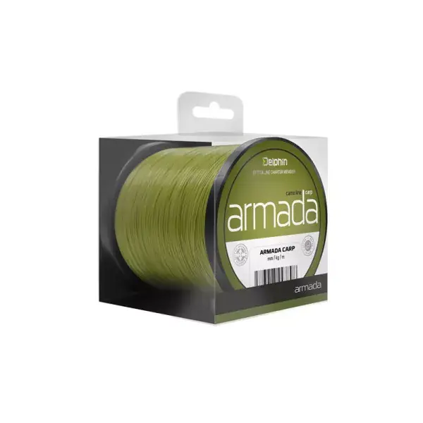 Offre Du Jour DELPHIN ARMANDA Carp, vert, Ligne de pêche à la carpe monofilament