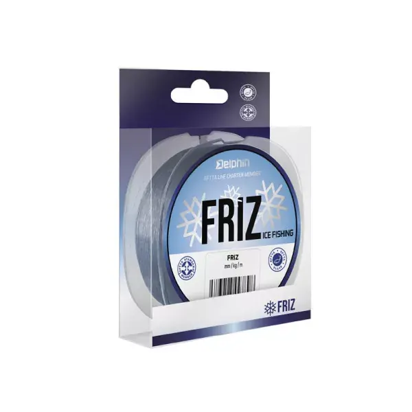 DELPHIN FRIZ, gris, Ligne de pêche monofilament spinning et feeder Must-Have