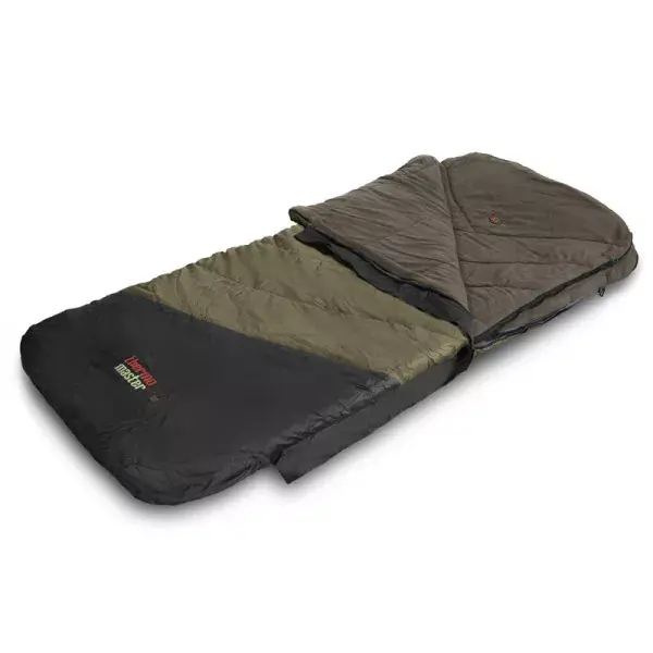 DELPHIN ThermoMASTER 2x1, Sac de couchage, 220x90cm, vert-noir, DE-101005330 Prix Réduit