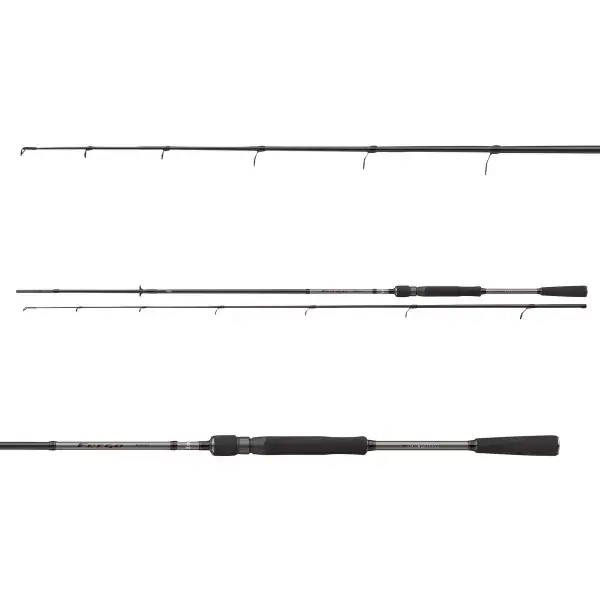 DAIWA Fuego Predator Spin, 2 elements, Canne à pêche spinning, fast Promotion Saisonnière