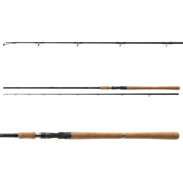 DAIWA Pro Staff Big Bait Baitcast, 2,5m, 8,2ft, 60-140g, 2 elements, Canne à pêche Baitcast, extra rapide / rapide, 11321-251 Seulement Aujourd'hui