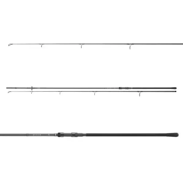 DAIWA Ninja X Carp 2-SECT., 2 elements, Canne à pêche à la carpe, progressif Paiement Sécurisé