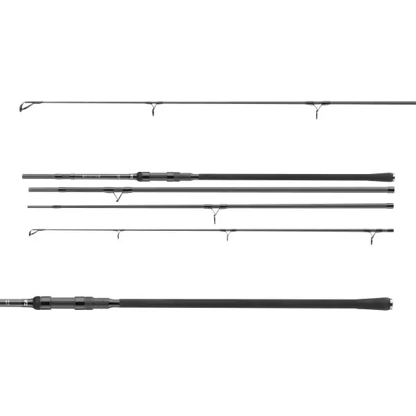 DAIWA Ninja X Carp 4-SECT., 4 elements, Canne à pêche à la carpe, progressif Commander Maintenant