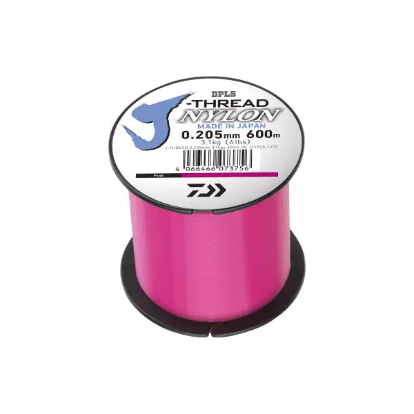 DAIWA J-Threads DPLS, 600m, Rose, Ligne monofilament Prix Cassé