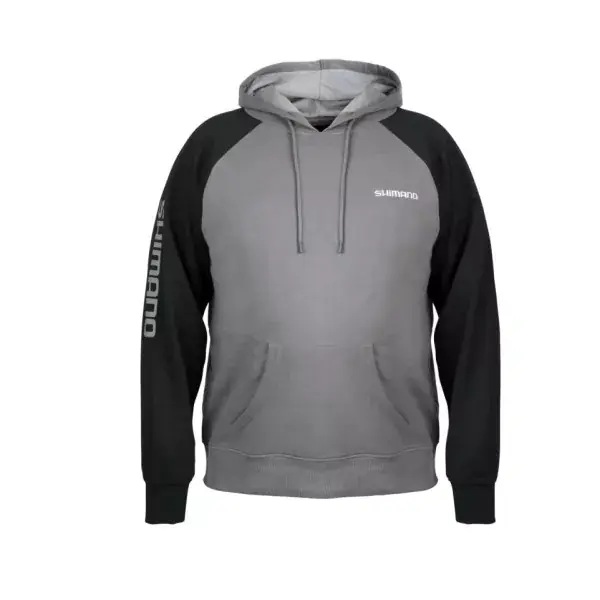 Nouvelle Collection SHIMANO Pull Over Hoodie, gris-noir