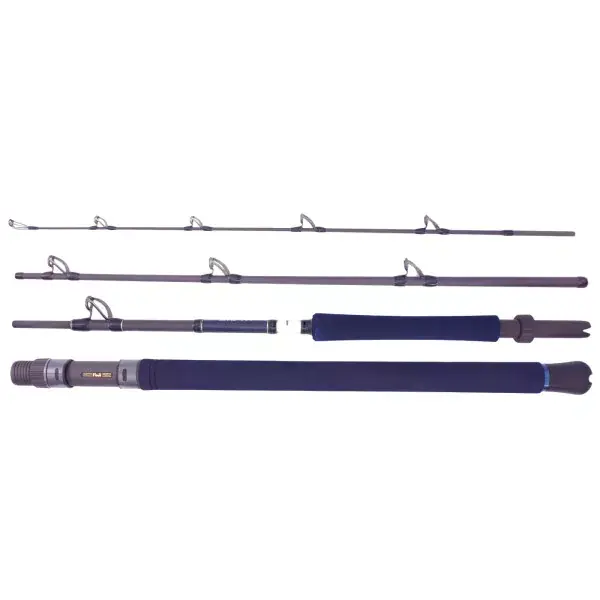 SHIMANO STC XR Travel Blue, 2,29m, 7,51ft, 14-42g, 4 elements, Canne à pêche de voyage, STCXRBB762030 Offre Exclusive