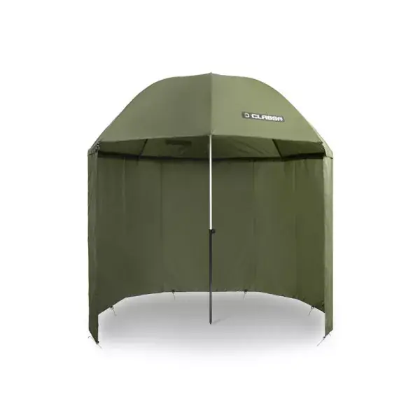 Satisfait Ou Remboursé DELPHIN Classa, Parapluie, 250cm, vert, avec paroi latérale, 101003318