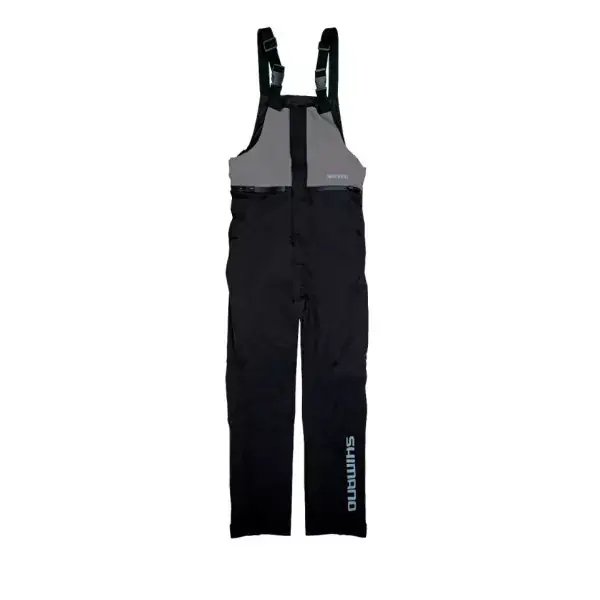 Nouvelle Collection SHIMANO Bib a.Brace, noir, Salopette, Non rembourré