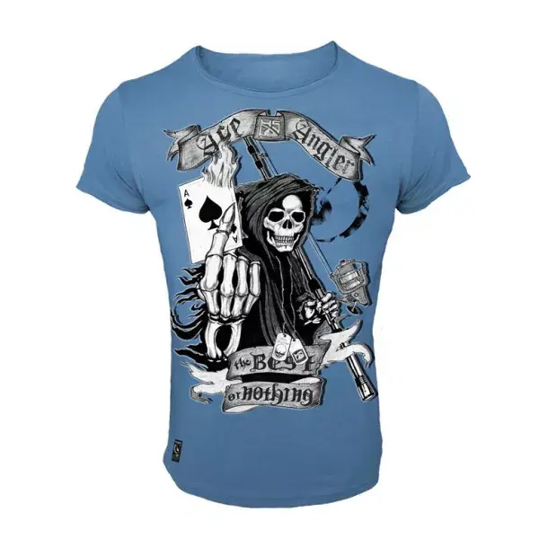 Acheter En Ligne HOTSPOT DESIGN ACE ANGLER, bleu, T-shirt