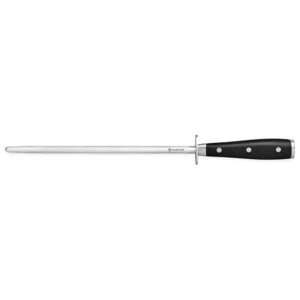 WÜSTHOF Classic Ikon Wetzstahl, Longueur de la lame 26cm, noir, 60-3040385026 Nouvel Arrivage