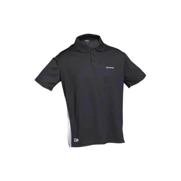 Top Vente DAIWA D-Vec, noir-blanc, Polo