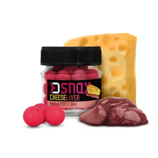 DELPHIN D SNAX POP Köder, Fromage-Foie, Rose Prix Réduit