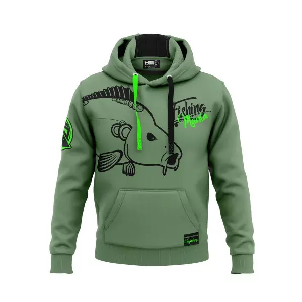 HOTSPOT DESIGN Carpfishing Mania, vert, Pull Vente Directe