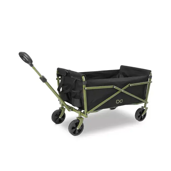DELPHIN MOOVE, Chariot de transport, 75x45x50cm, noir-vert, DE-101005764 Meilleur Prix