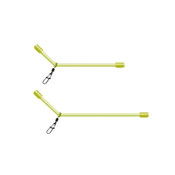 DELPHIN Anti-Tangle Boom, petit style, jaune, 3pcs. Produit De Marque