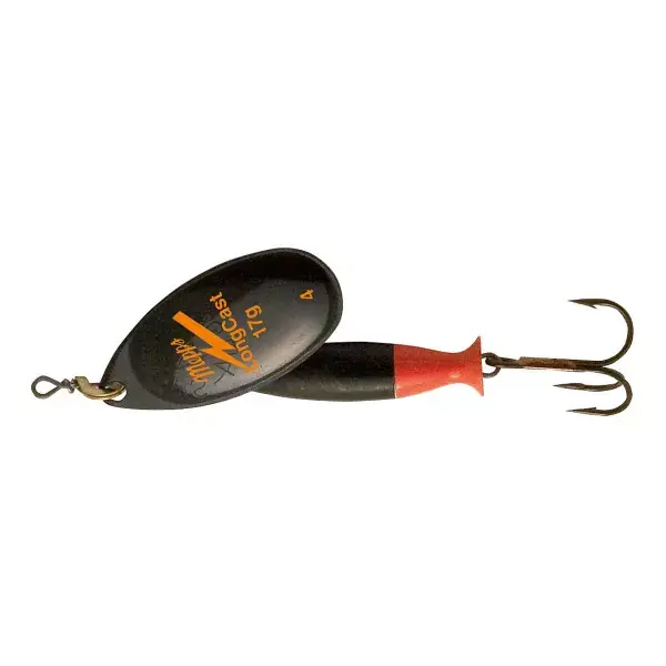 Meilleur Choix DAIWA Mepps Aglia LongCast, Toupie, noir