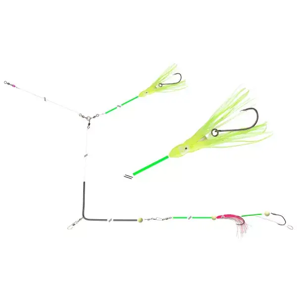 DAIWA GrandWave Leng Anti-Tangle Boom Rig, avec tube lumineux, coloré, 16517-265 Marque