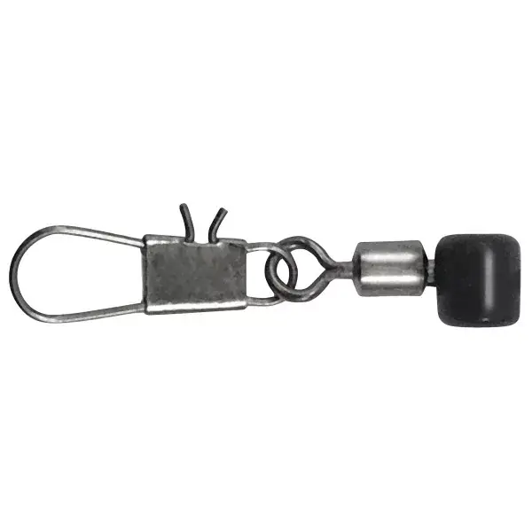 Pas Cher DAIWA NZon Feeder Bead / Safety Snap, Perles Pivotantes pour Distributeur, acier-gris, avec mousqueton, 13310-010