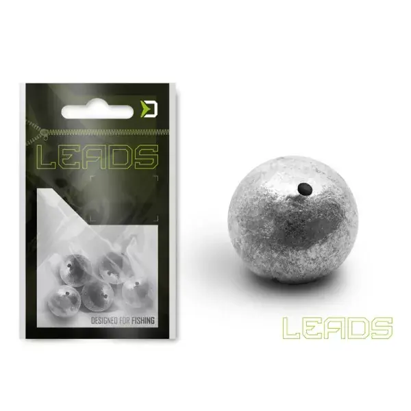 Satisfait Ou Remboursé DELPHIN LEADS, Billes en plomb, acier-gris