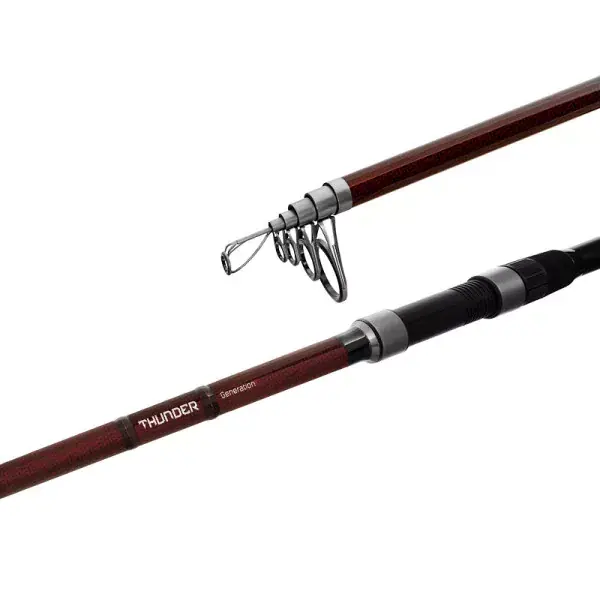 Top Vente DELPHIN THUNDER GenerationX, Tele-Canne à pêche à la carpe