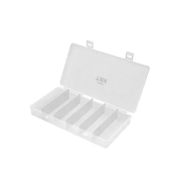 Authentique DELPHIN TBX One 210-6P, Boîte d‘Appâts Artificiels, 21x11,5x3,5cm, transparent, DE-101000529