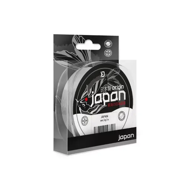 DELPHIN JAPAN Origin Ultra Clear, transparent, Fil de pêche monofilament Must-Have