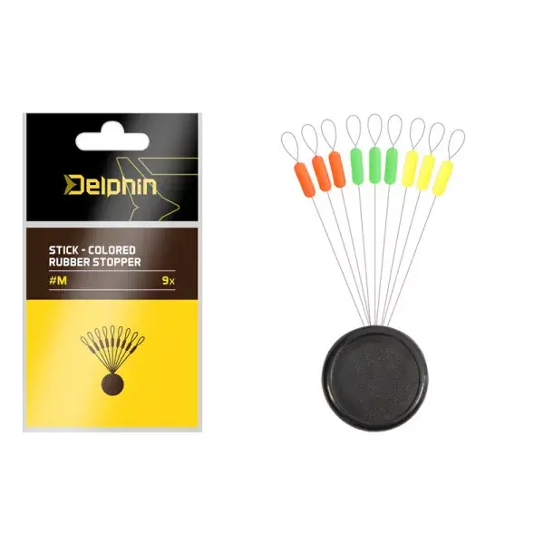 Achat Immédiat DELPHIN Stick, Bouchon en Caoutchouc Coloré, multi couleur, Taille M, 101003591