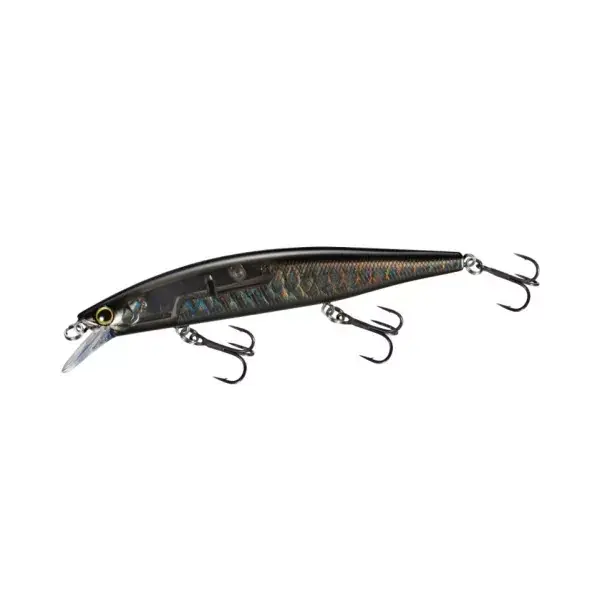 Prix Choc SHIMANO Lure BT World Minnow Flash Boost, JDM-Wobbler, 11,5cm, noir, 115 mm